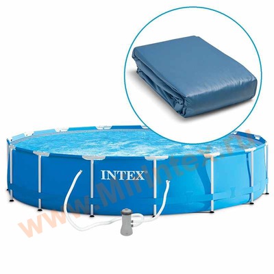 INTEX Чаша для круглых каркасных бассейнов Metal Frame 457х91 см