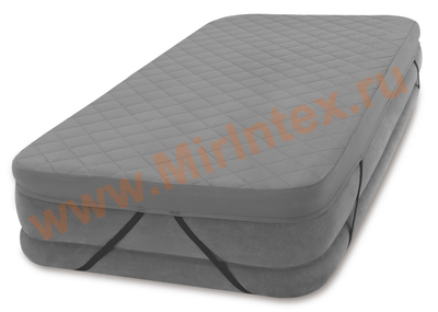 INTEX Наматрасник AIRBED COVER для надувных кроватей 99x191х10 см