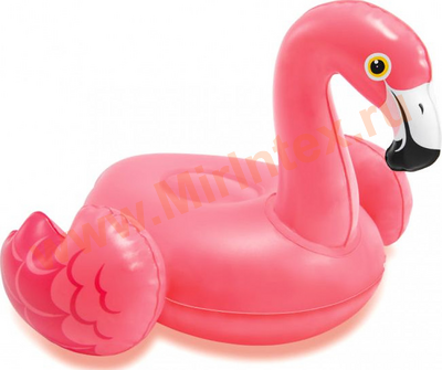 Детская надувная игрушка для плавания, Фламинго 25х23 см, от 2 лет, intex 58590