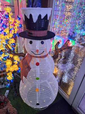 Фигура Снеговик светодиодная 150 см