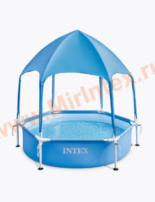      183  38  Canopy Metal Frame Pool Intex 28209NP