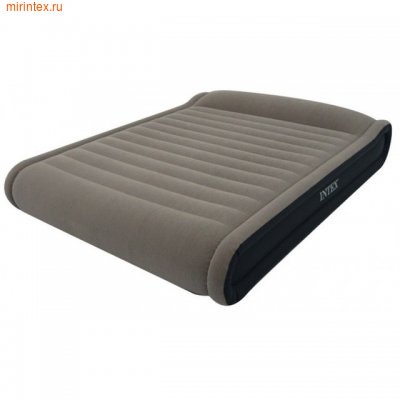 Надувные кровати INTEX Deluxe Pillow Rest 152х203х41 см (с насосом 220В)