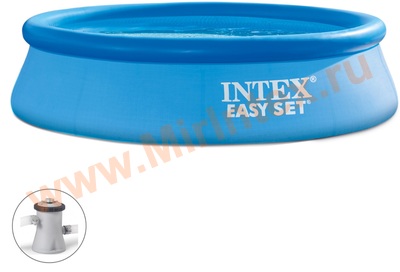 INTEX 28122 Бассейн надувной 305х76см (с картриджным фильтр-насосом 220 В)