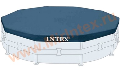 INTEX 28031 Тент на каркасный бассейн, d=366 см.