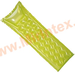 INTEX Пляжный надувной матрас Relax-A-Mat 183х69 см (салатовый)