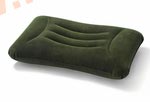 INTEX Подушка надувная "Тёмно-зелёная" 58х36х13 см