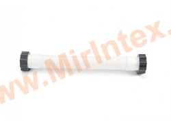 INTEX 11764 Шланг для фильтр-насоса с гайками, ф38 мм, длина 27 см