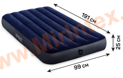   Intex Classic Downy Airbed 99  191  25  64757