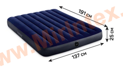    Intex Classic Downy Airbed 137  191  25  64758