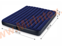    183  203  25 , Intex Classic Downy Airbed 64755