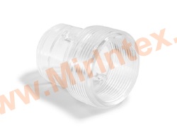 INTEX 11723 Прозрачный переходник для песчаных фильтрующих насосов арт.26644