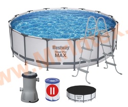 ��������� ������� Bestway Steel Pro Max 5618W, 396�122 �� (������ ��������)