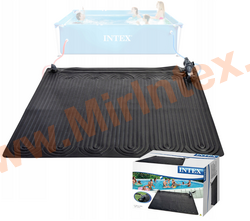 Коврик для нагрева воды от солнечной энергии, 120х120 см, солнечный коврик нагреватель для бассейнов, Intex 28685